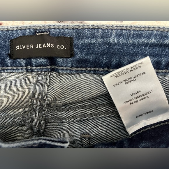 Silver skinny jeans - Picture 3 of 3